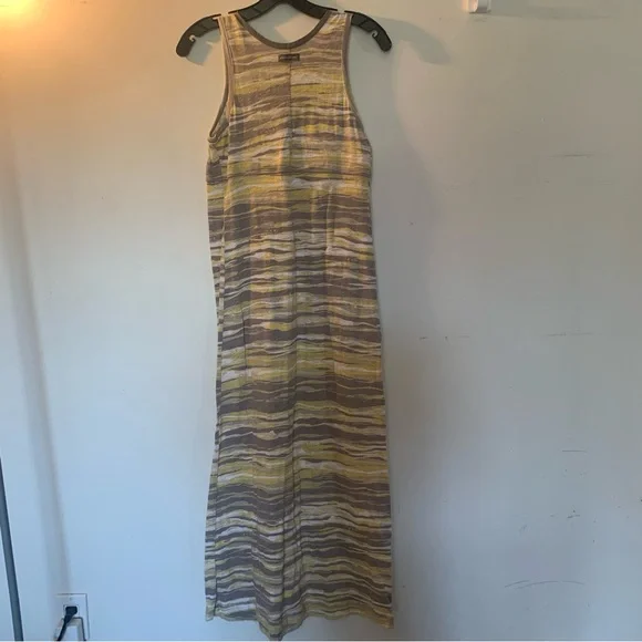 Eddie Bauer tank dress henley neckline drawstring waist petite small casual - Picture 6 of 8